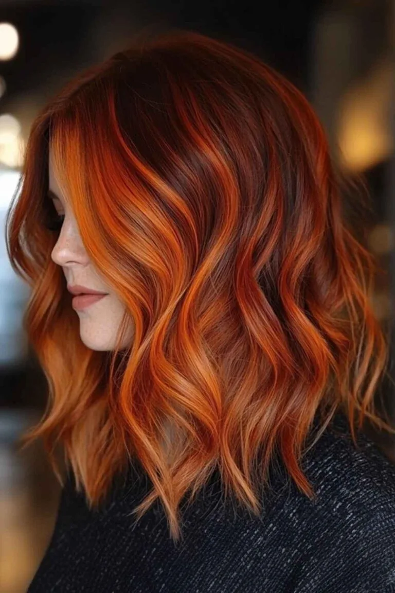 Red Balayage Hair Color Ideas For A Glamorous Vibe | Minglepassion, image size:768x1152