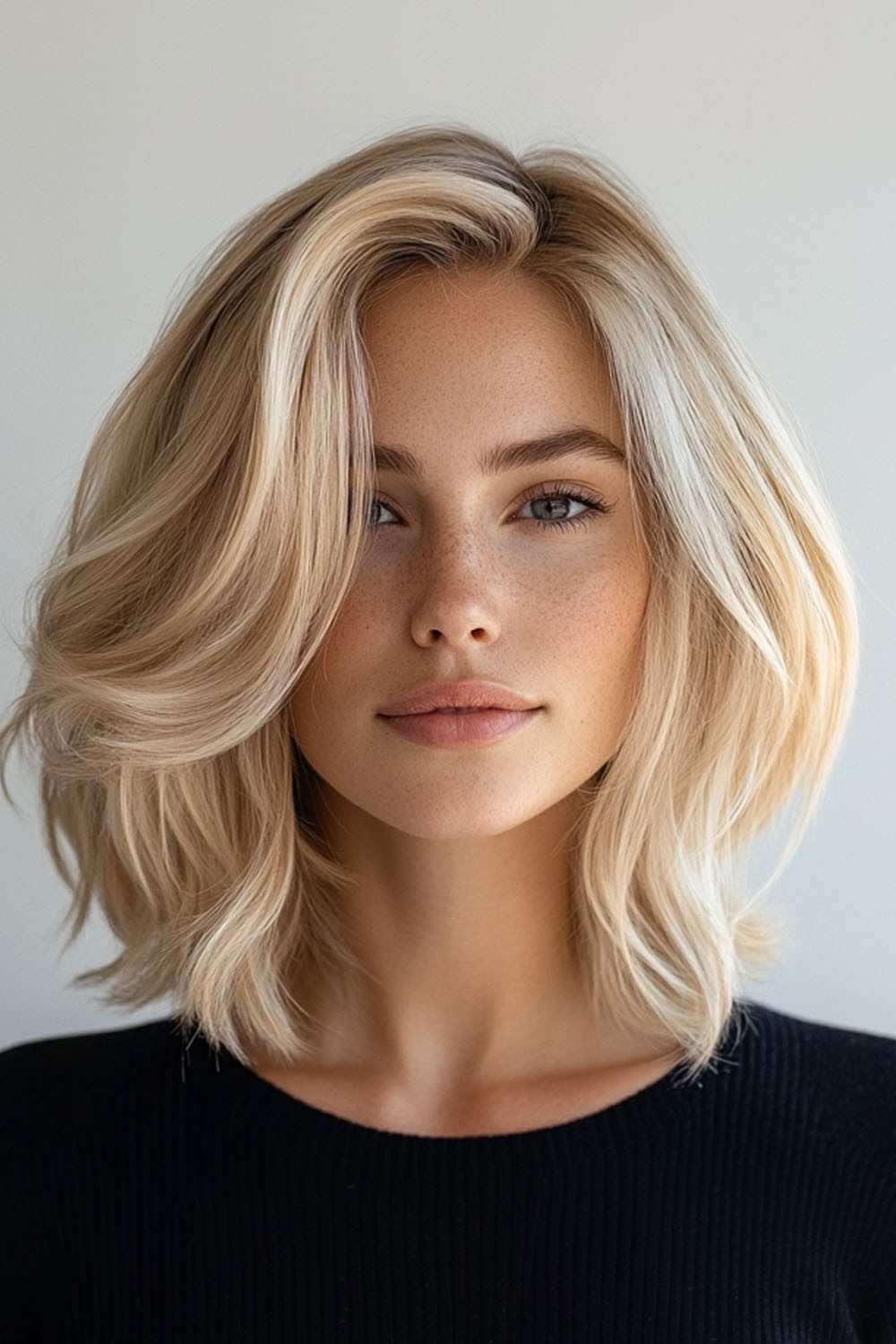 shoulder length haircut