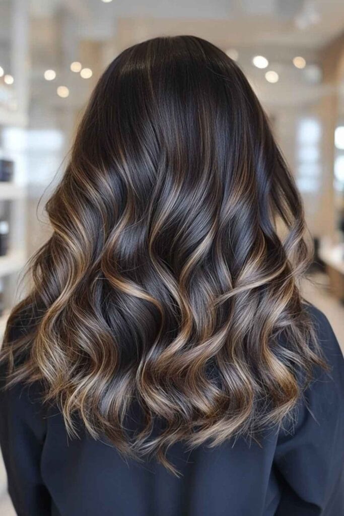 Dark Brown Balayage Hair