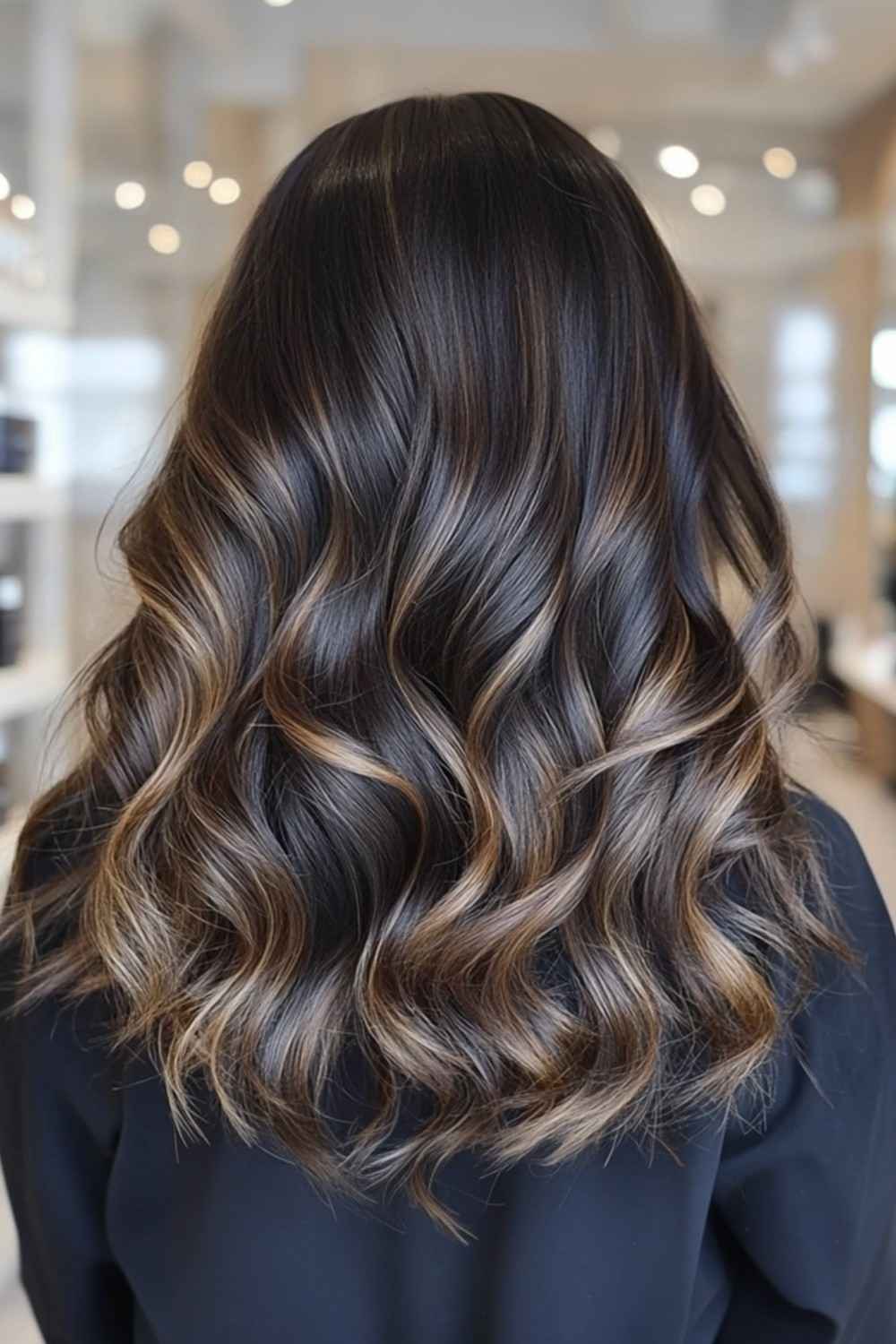 Dark Brown Balayage Hair