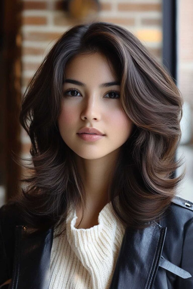 Medium Length Hairstyles That Always Look Good Classic Blowout