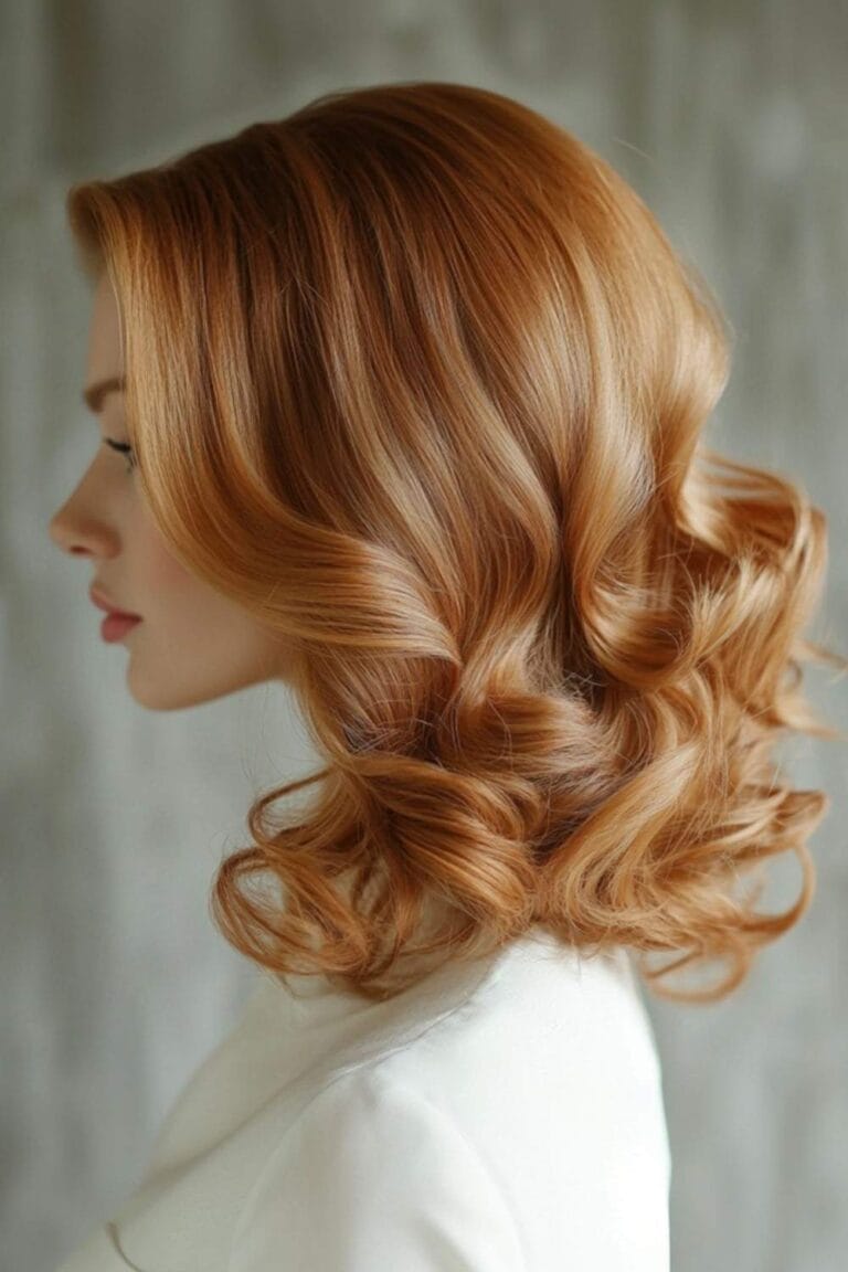 Medium Length Hairstyles That Always Look Good Defined Curls with Diffuser