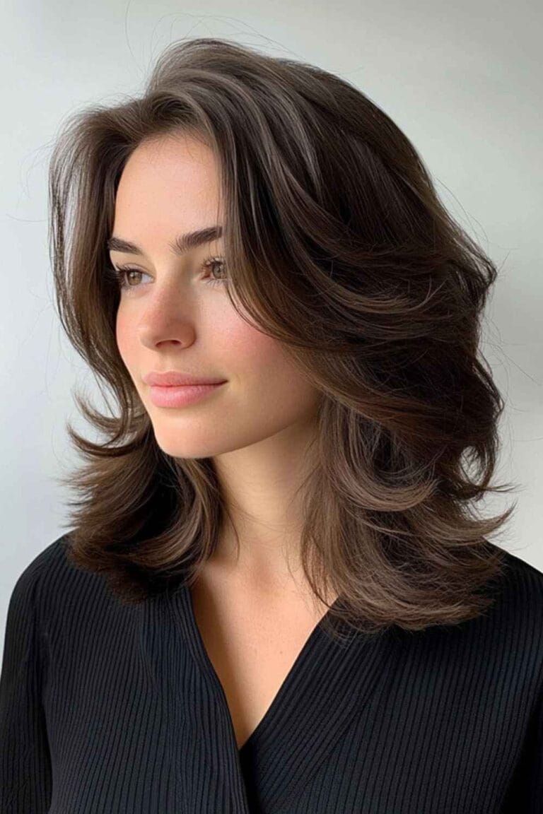 Layered Haircuts That Make You Look Instantly Stylish Face Framing Layers 1
