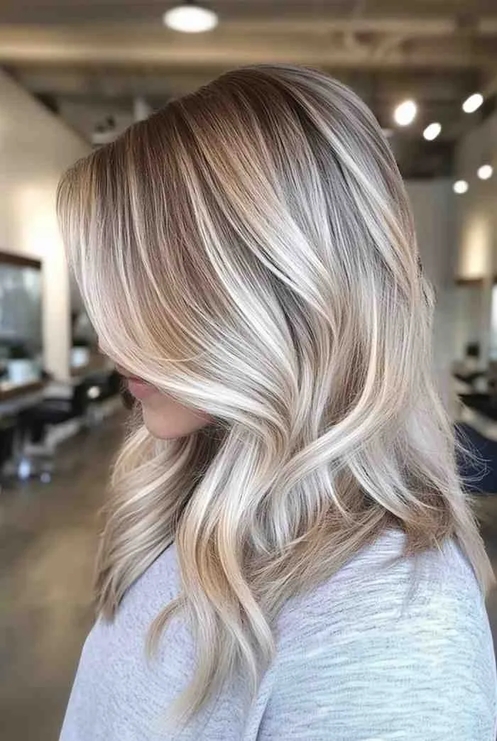 Balayage hair