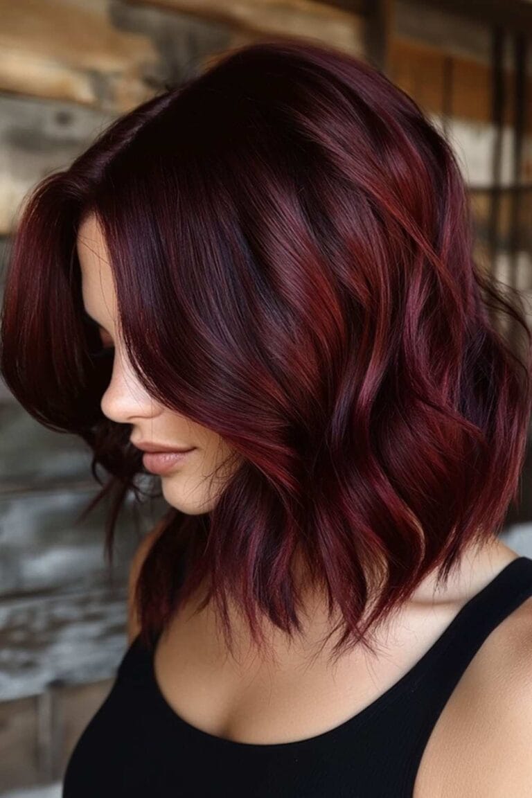 Plum to Wine: Finding Your Perfect Burgundy Hair Shade Garnet Hair