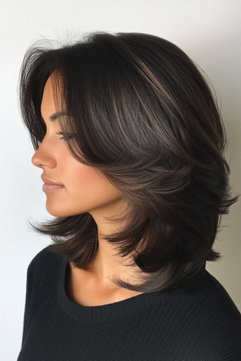 Layered Haircuts That Make You Look Instantly Stylish Lob with Layering 1