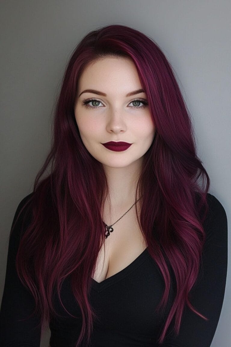 Plum to Wine: Finding Your Perfect Burgundy Hair Shade Mulled Wine