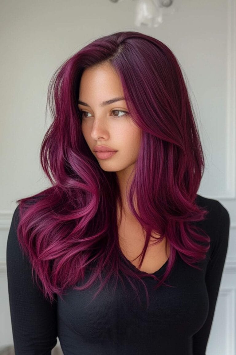 Plum to Wine: Finding Your Perfect Burgundy Hair Shade Orchid Burgundy