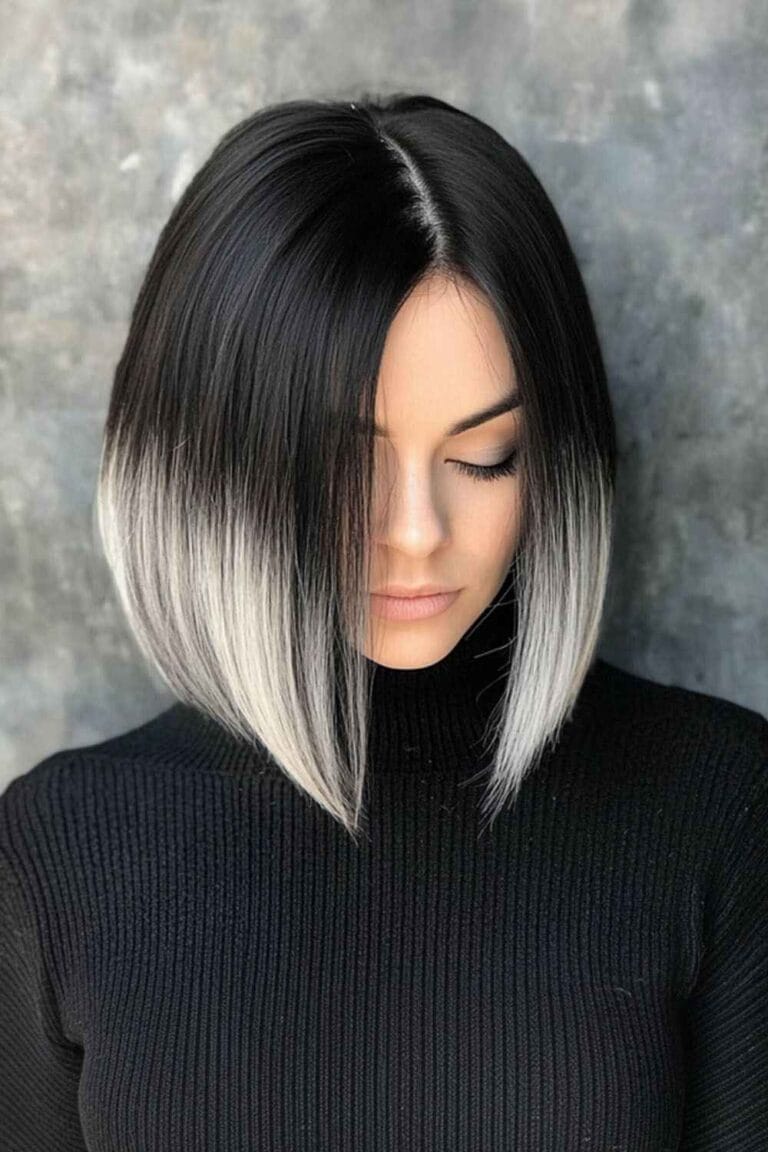 Trending Highlight Colors for Black Hair in 2025 Platinumblondemoneypiecesandwaist lengthhair