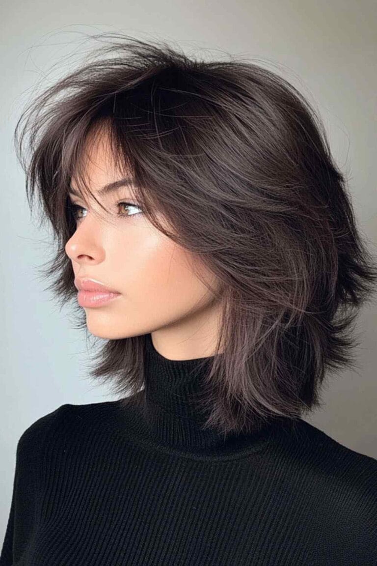 Layered Haircuts That Make You Look Instantly Stylish Shag Cut layering haircut 1