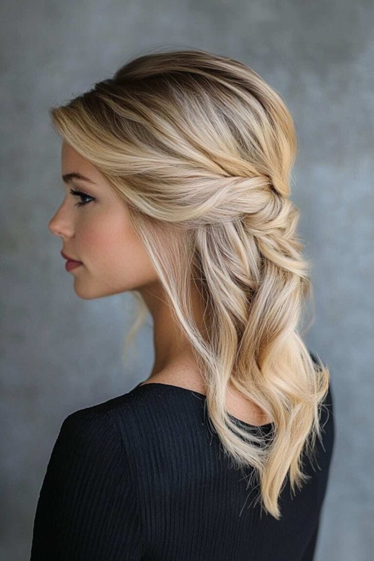 Medium Length Hairstyles That Always Look Good The French Twist medium