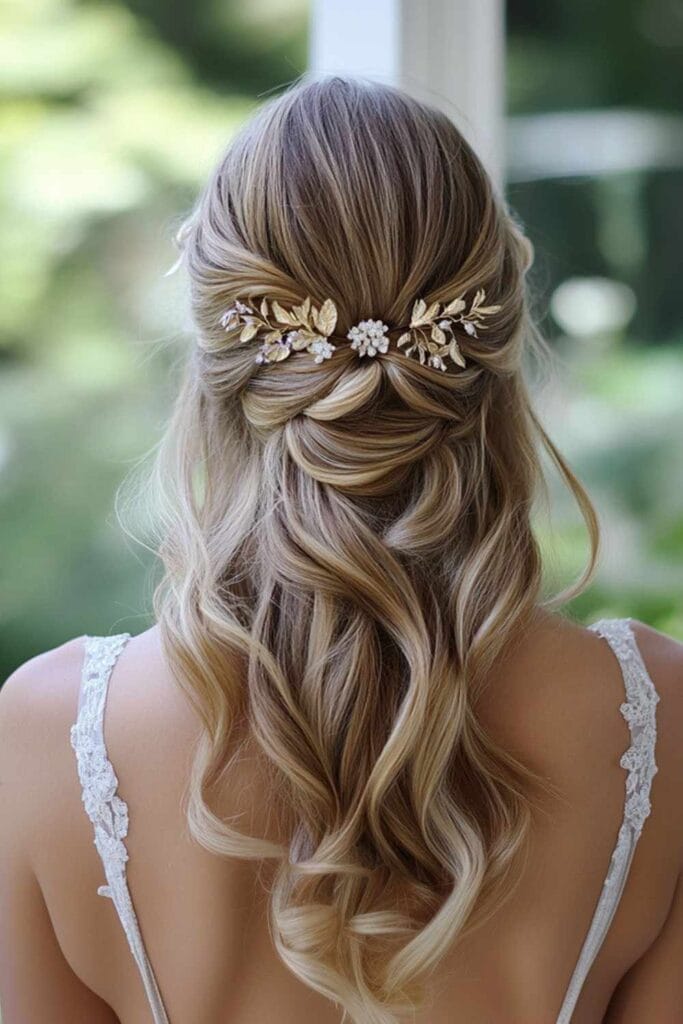 Half up Half down