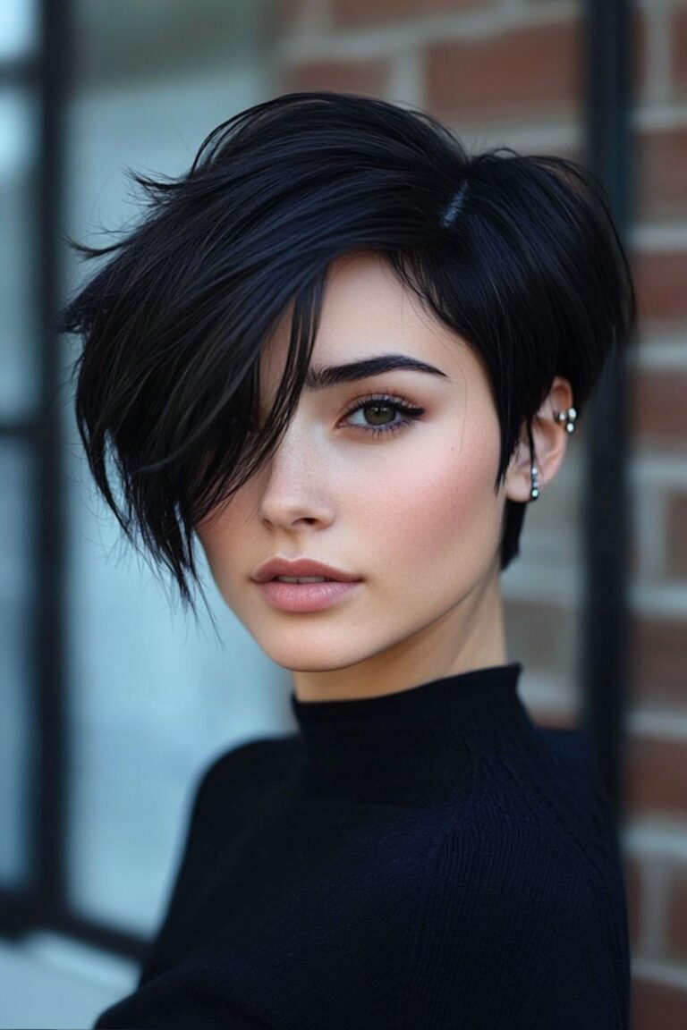 Haircuts for Thick Hair That Look Great and Feel Lighter Asymmetrical Cut thick