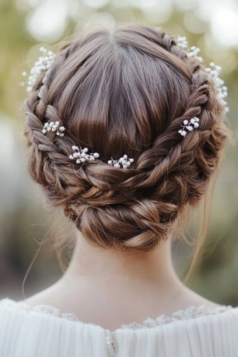 Stylish: Trending Summer Hair Looks for 2025 Braided Crown 1