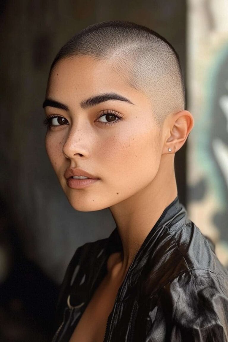 Asian Women's Short Hairstyles to Try for a Stunning New Look Buzz Cut