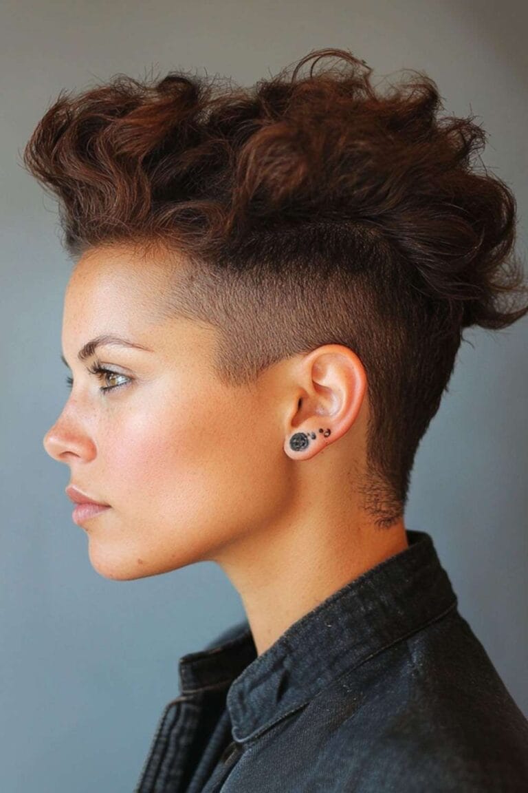 Trending Choppy Haircuts for Every Hair Type Choppy Frohawk