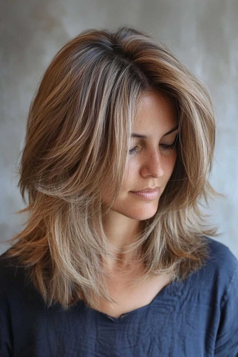 Haircuts for Thick Hair That Look Great and Feel Lighter Choppy Layers thick