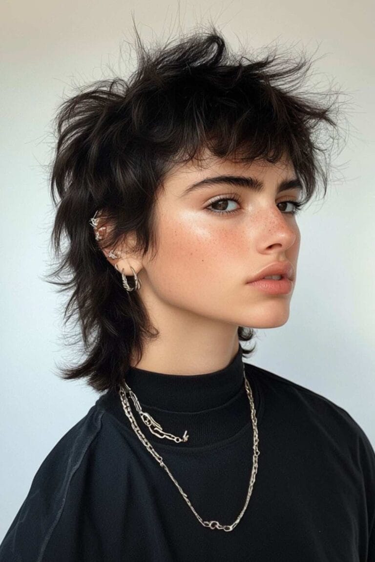 Trending Choppy Haircuts for Every Hair Type Choppy Mullet hair