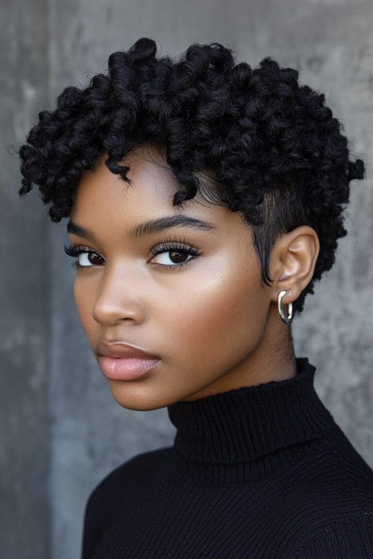 Trending Choppy Haircuts for Every Hair Type Choppy Twist Out