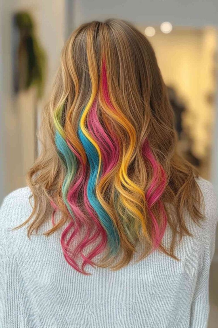 Stylish: Trending Summer Hair Looks for 2025 Color Pop Tips hair