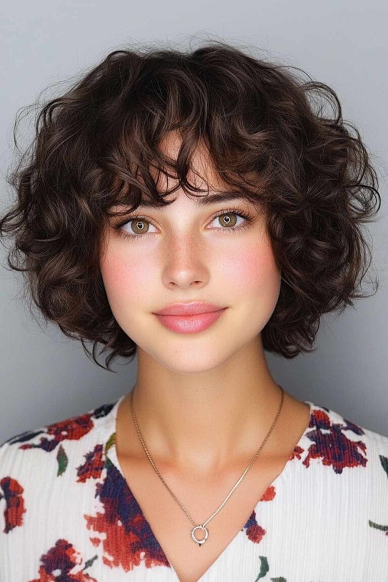 Trending Choppy Haircuts for Every Hair Type Curly Shag Choppy