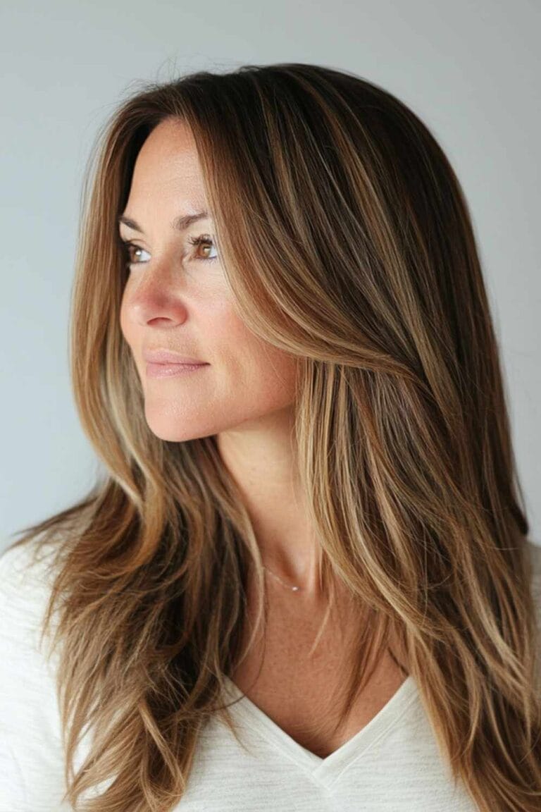 Mom Hairstyles on Busy Days: Easy & Quick Fast Flat Iron Flip 1