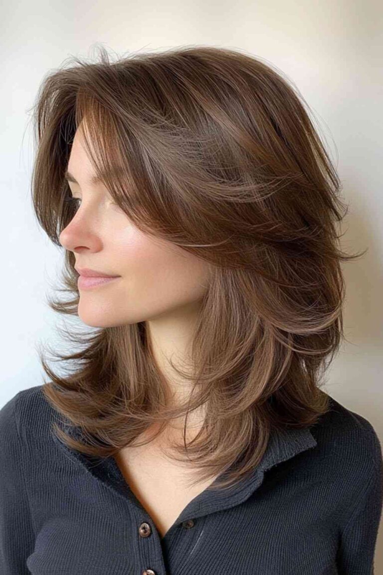 Haircuts for Thick Hair That Look Great and Feel Lighter Feathered Cut thick