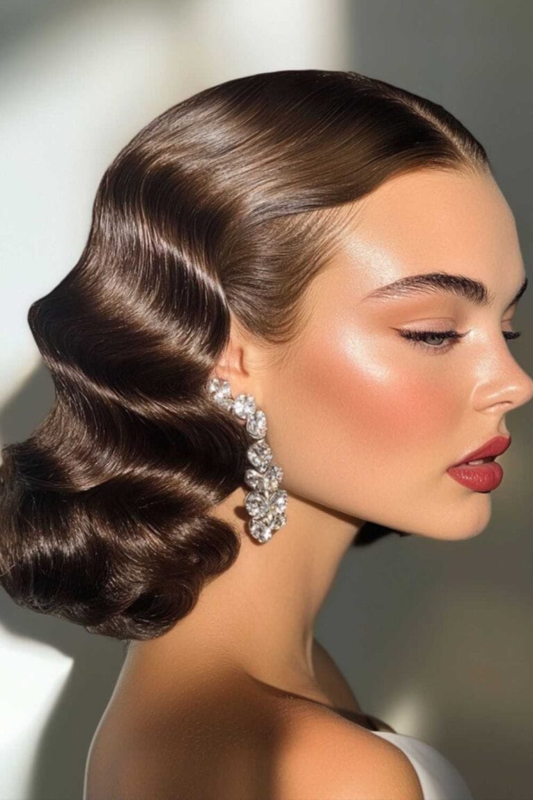 Wavy Hair Ideas for Any Style Vibe Hollywood Glam Waves Hair