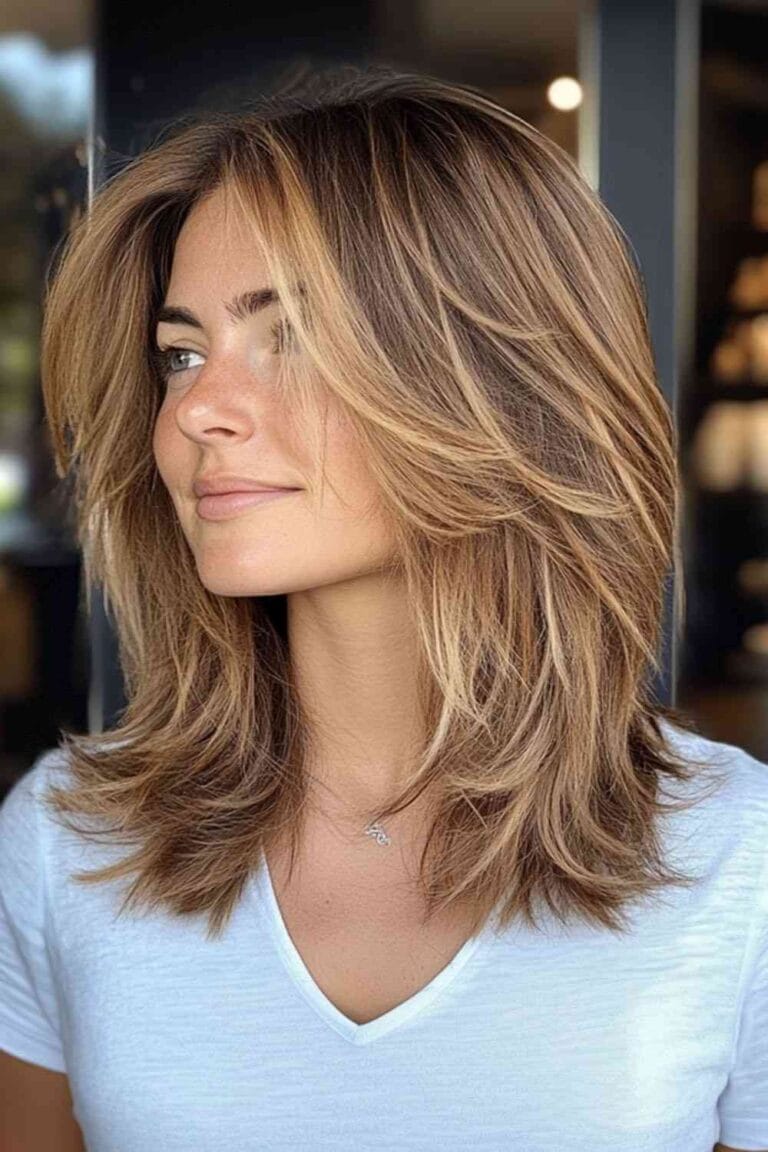 Trending Choppy Haircuts for Every Hair Type Layered Long Choppy Cut