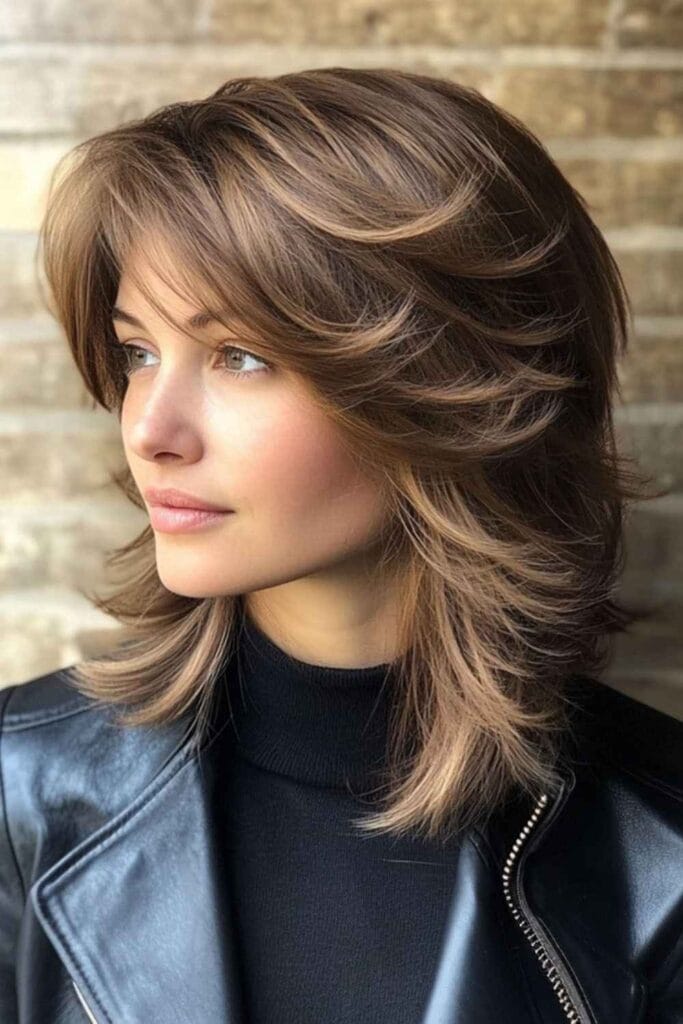 Stylish: Trending Summer Hair Looks for 2025 Layered Shag Cut