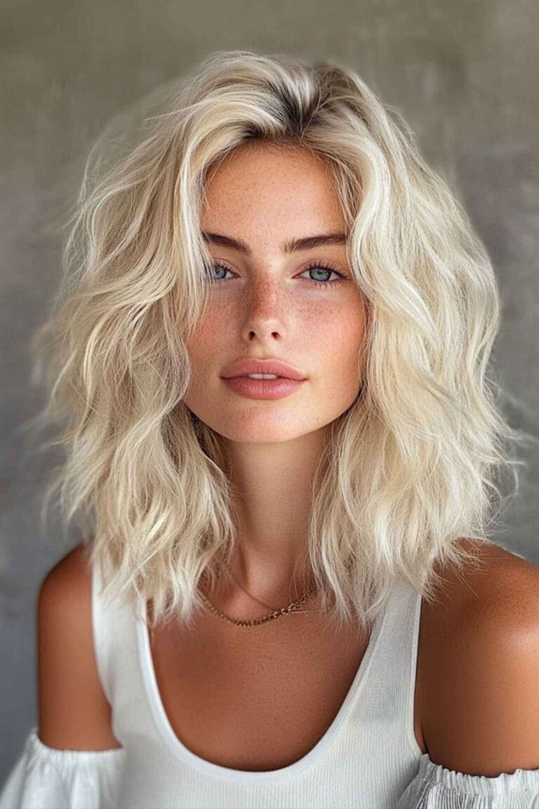 Wavy Hair Ideas for Any Style Vibe Shag Cut with Waves of Hair