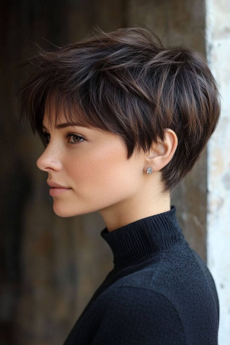Trending Choppy Haircuts for Every Hair Type Short Choppy Cut with Volume