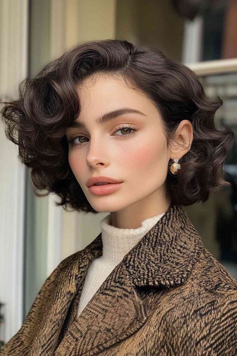 Curly Hairstyles for Effortless Daily Looks Side Part Curls