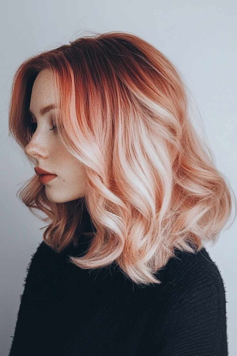Wavy Hair Ideas for Any Style Vibe Two Toned Wavy