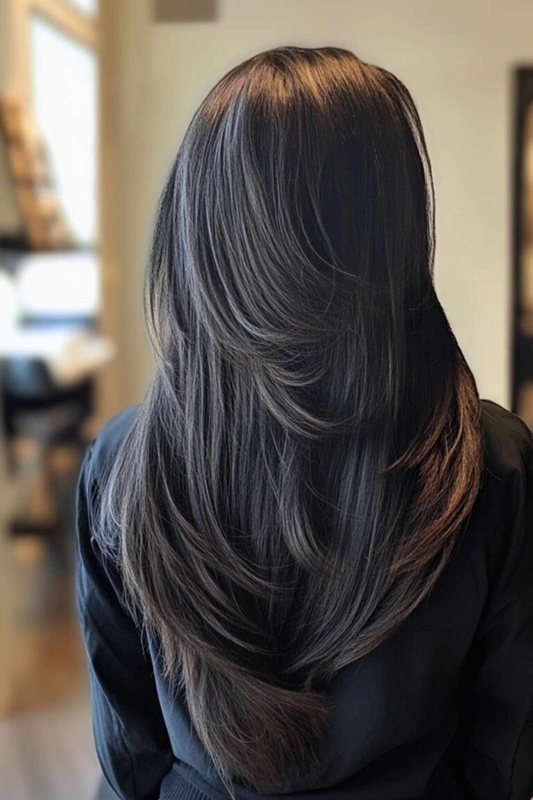 Haircuts for Thick Hair That Look Great and Feel Lighter V Cut thick