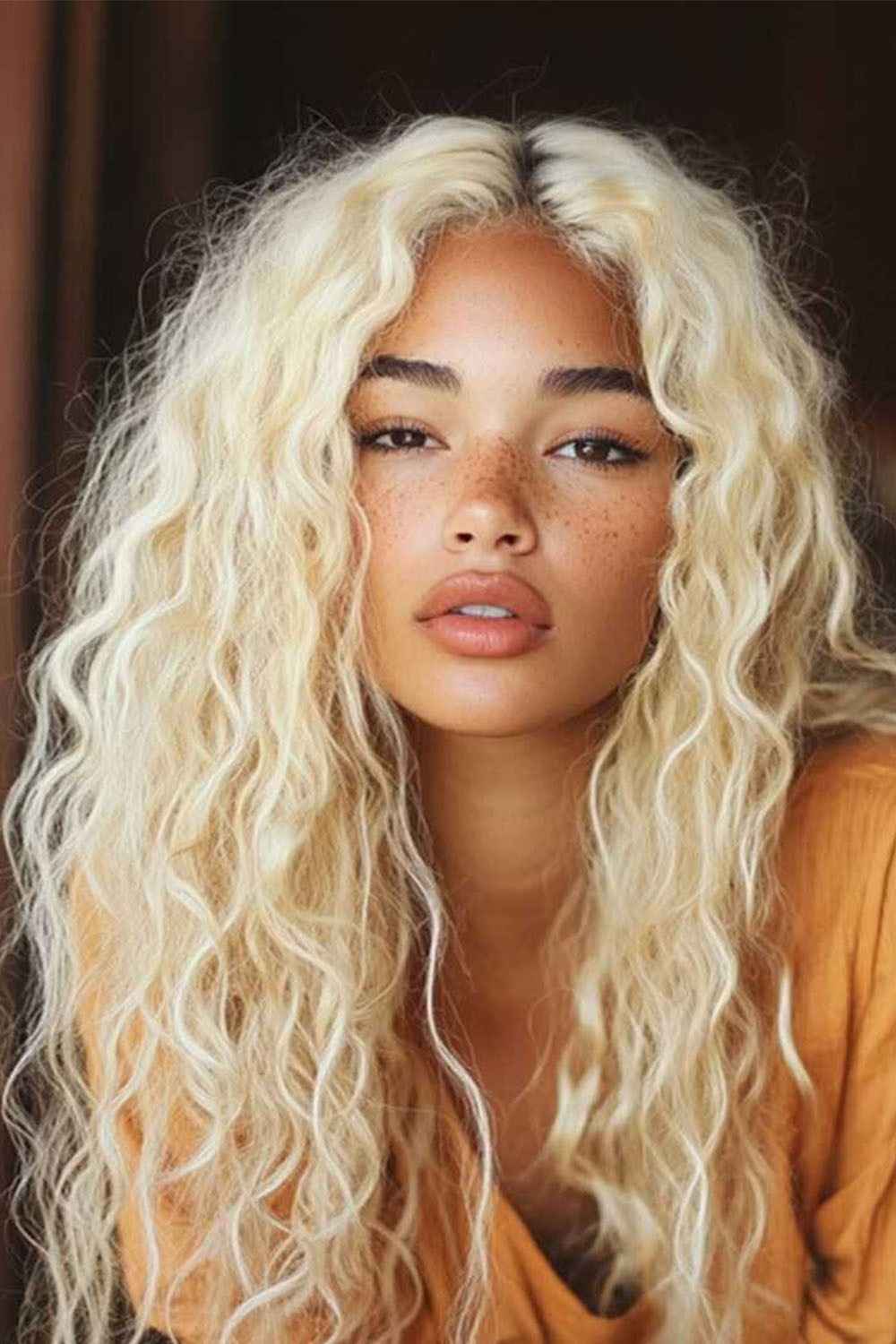 wavy hair