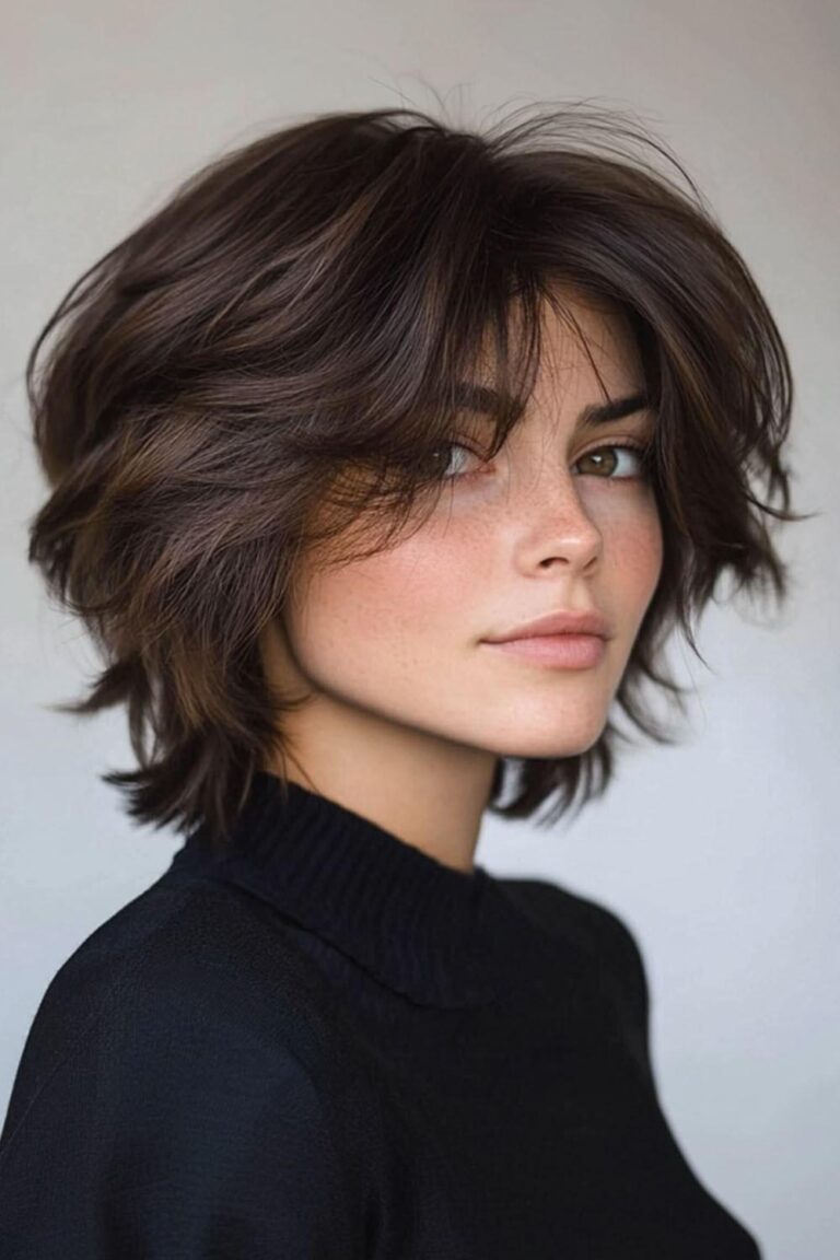 Haircuts for Thick Hair That Look Great and Feel Lighter thick hair Shag