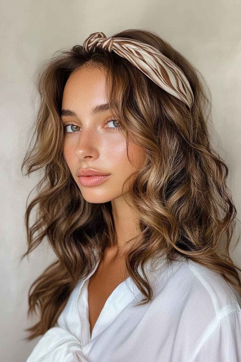 Wavy Hair Ideas for Any Style Vibe wavyhairwithaheadbandlooks