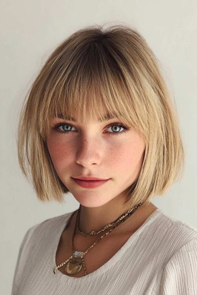 Trendy Hairstyles With Bangs to Try in 2025 Bangs with Bob Cut