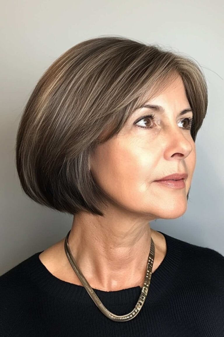 Haircuts for Women Over 50 That Look Amazing Classic French Bob