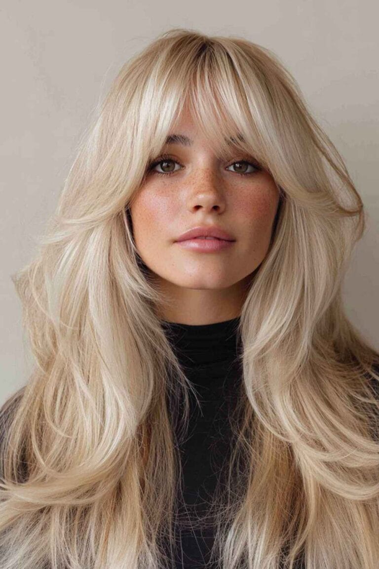 Trendy Hairstyles With Bangs to Try in 2025 Flipped Out Bang