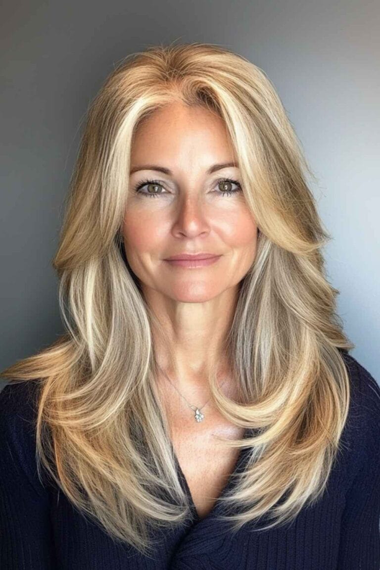 Haircuts for Women Over 50 That Look Amazing Long Hair with Fine Layers