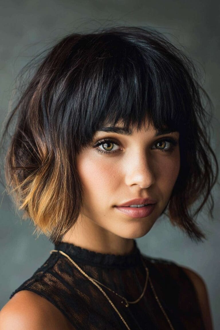 Trendy Hairstyles With Bangs to Try in 2025 Peek a Boo Bangs