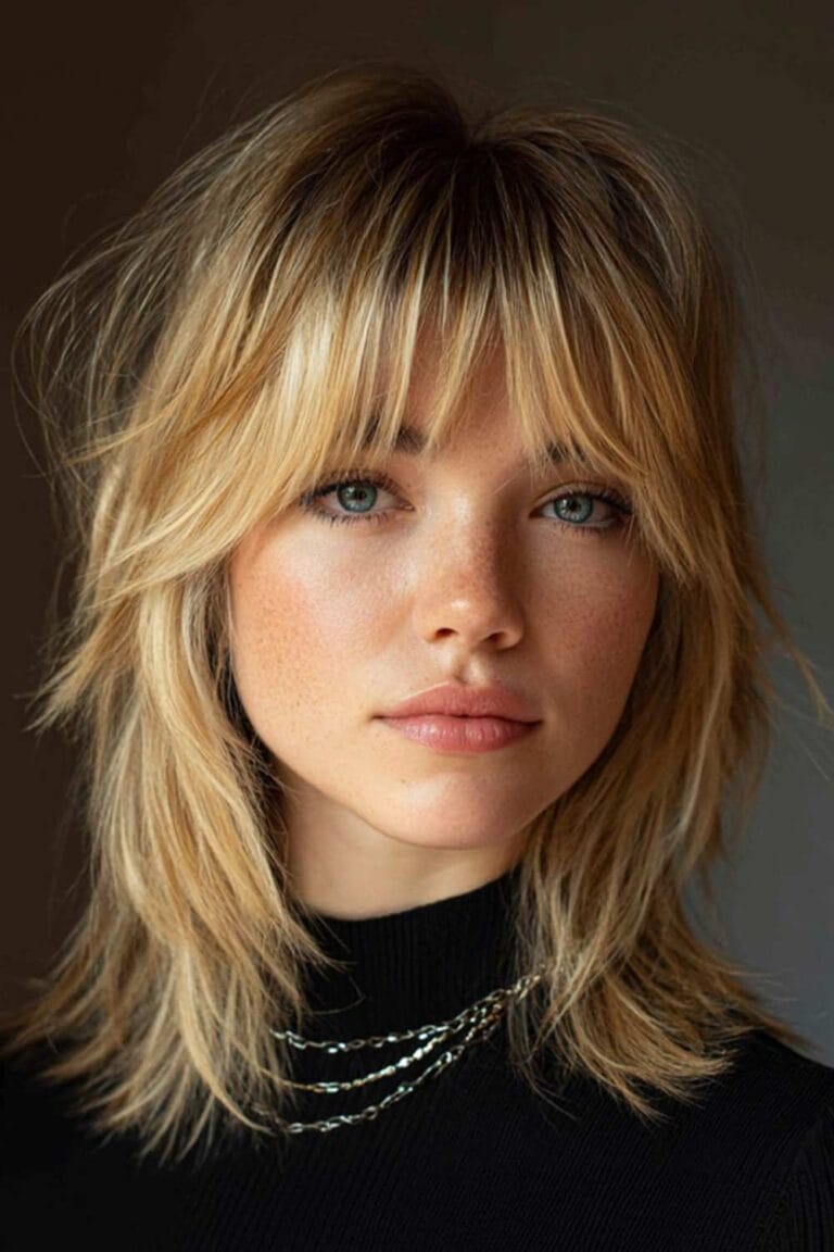 Trendy Hairstyles With Bangs to Try in 2025 Shaggy Bangs