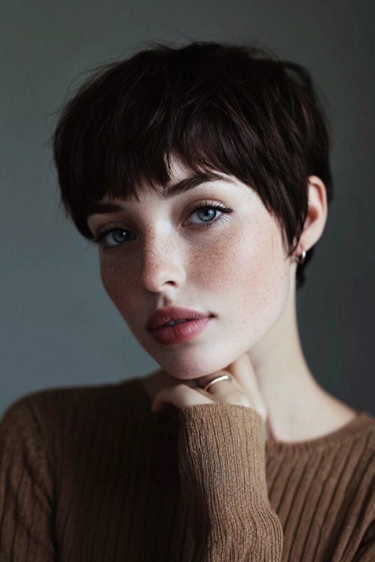 Trendy Hairstyles With Bangs to Try in 2025 Tapered Bangs