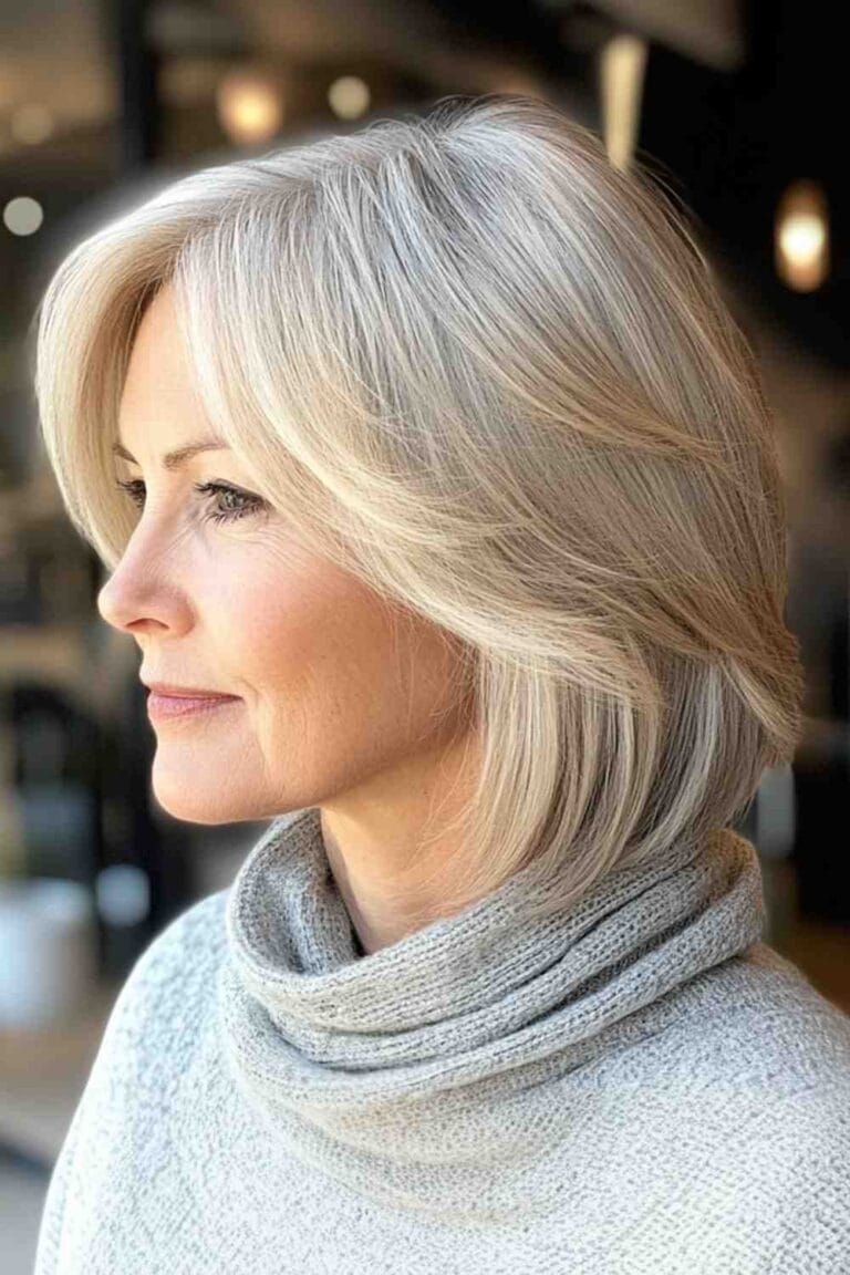 Haircuts for Women Over 50 That Look Amazing Two Layer Clavi Cut